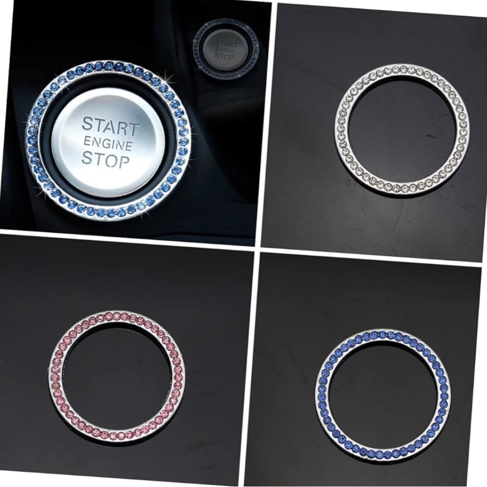 Car ignition bling rings NWT rhinestones